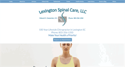 Desktop Screenshot of lexingtonspinalcare.com